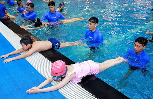 Khóa dạy bơi cho trẻ em 6 - 9 tuổi