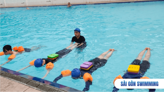 Học bơi ở Quận 1 tại Sài Gòn Swimming có được cấp chứng chỉ